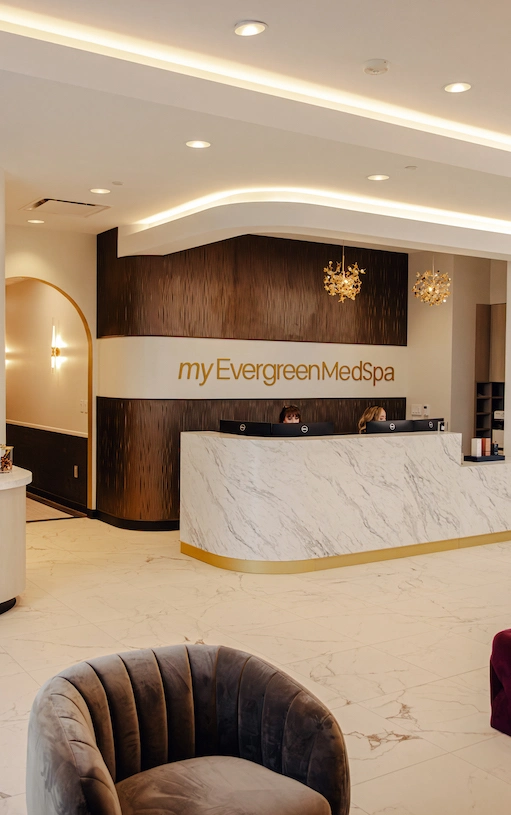 myEvergreen Med Spa Office Lobby
