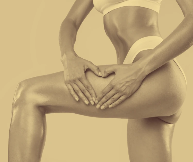 womans thigh
